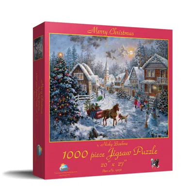 Sunsout Merry Christmas 1000 Piece Jigsaw Puzzle For Adults Christmas In Multi