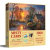 Sunsout Misty Cabin 1000 Piece Jigsaw Puzzle For Adults In Multi