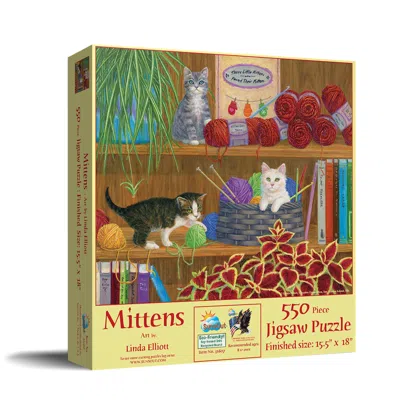 Sunsout Mittens 550 Piece Jigsaw Puzzle For Adults In Multi