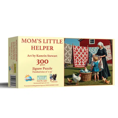 Sunsout Moms Little Helper 300 Piece Jigsaw Puzzle For Adults
