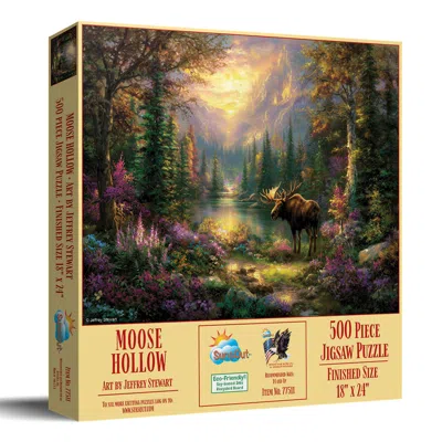 Sunsout Moose Hollow 500 Piece Jigsaw Puzzle For Adults