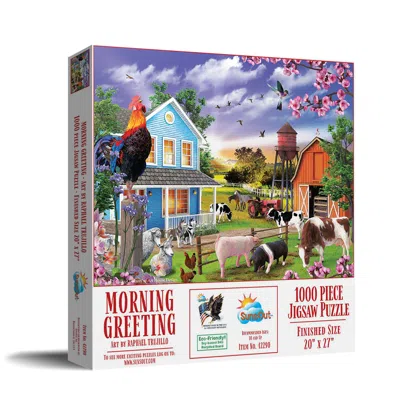 Sunsout Morning Greeting 1000 Piece Jigsaw Puzzle For Adults In White