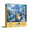 Sunsout Mountain Christmas Train 500 Piece Jigsaw Puzzle For Adults Christmas In Multi