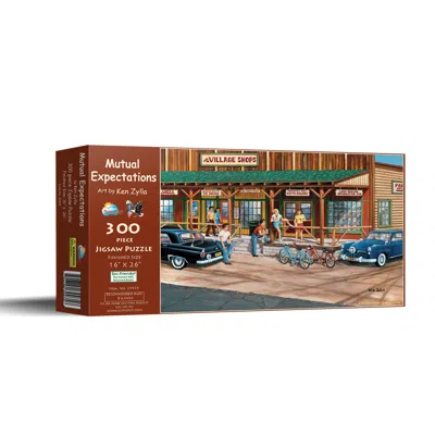 Sunsout Mutual Expectations 300 Piece Jigsaw Puzzle For Adults In Brown