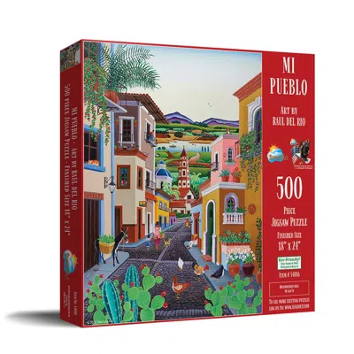 Sunsout My Village 500 Piece Jigsaw Puzzle For Adults In Multi