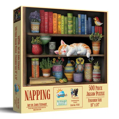 Sunsout Napping 500 Piece Jigsaw Puzzle For Adults In Multi