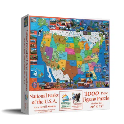 Sunsout National Parks Of The Usa 1000 Piece Jigsaw Puzzle For Adults In Multi