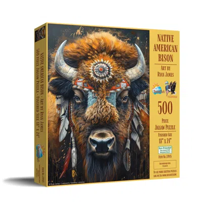 Sunsout Native American Bison 500 Piece Jigsaw Puzzle For Adults In Multi