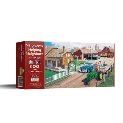 Sunsout Neighbors Helping Neighbors 300 Piece Jigsaw Puzzle For Adults In Multi
