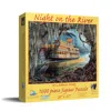 Sunsout Night On The River 1000 Piece Jigsaw Puzzle For Adults In Yellow