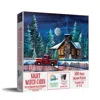 Sunsout Night Watch Cabin 500 Piece Jigsaw Puzzle For Adults Christmas In Multi