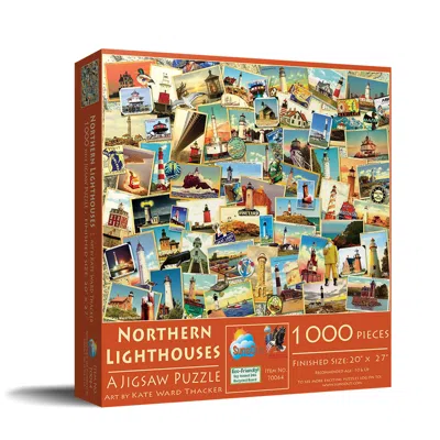 Sunsout Northern Lighthouses 1000 Piece Jigsaw Puzzle For Adults In Multi