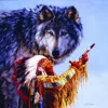 Sunsout O Spirit Of The Wolf 500 Piece Jigsaw Puzzle For Adults