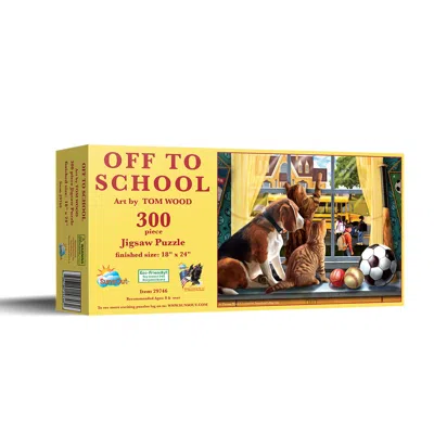 Sunsout Off To School 300 Piece Jigsaw Puzzle For Adults In Multi