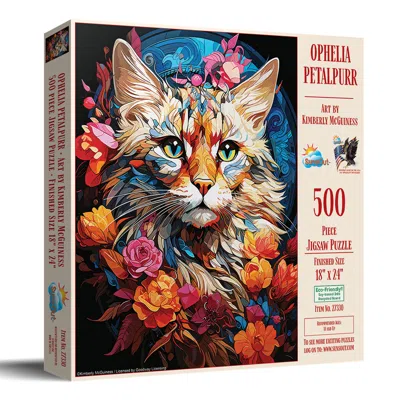 Sunsout Ophelia Petalpurr 500 Piece Jigsaw Puzzle For Adults