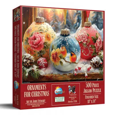 Sunsout Ornaments For Christmas 500 Piece Jigsaw Puzzle For Adults Christmas In Red