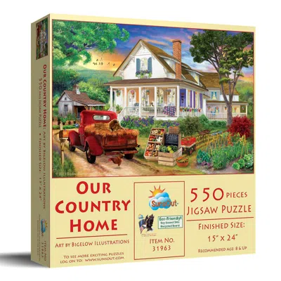 Sunsout Our Country Home 550 Piece Jigsaw Puzzle For Adults In Multi