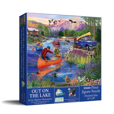 Sunsout Out On The Lake 1000 Piece Jigsaw Puzzle For Adults In Multi