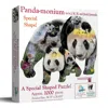 Sunsout Panda-monuim 1000 Piece Jigsaw Puzzle For Adults Special Shape In Multi