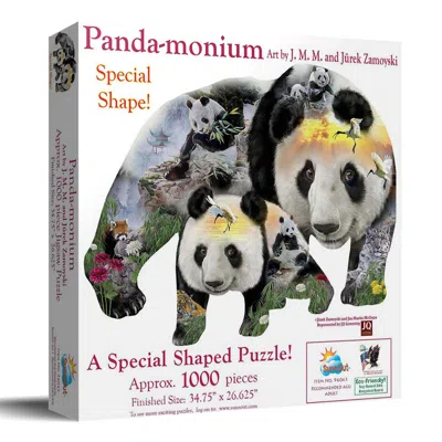Sunsout Panda-monuim 1000 Piece Jigsaw Puzzle For Adults Special Shape In Multi