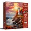 Sunsout Paradise On The Cliff 1000 Piece Jigsaw Puzzle For Adults In Burgundy