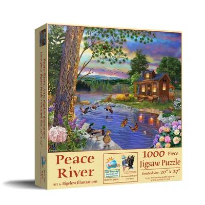Sunsout Peace River 1000 Piece Jigsaw Puzzle For Adults In Neutral