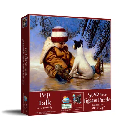 Sunsout Pep Talk 500 Piece Jigsaw Puzzle For Adults In Multi