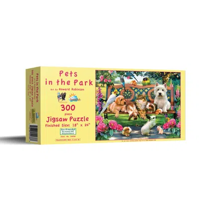 Sunsout Pets In The Park 300 Piece Jigsaw Puzzle For Adults In Multi