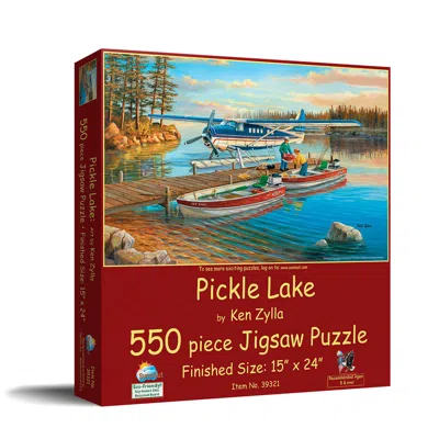 Sunsout Pickle Lake 550 Piece Jigsaw Puzzle For Adults Fathers Day In Multi
