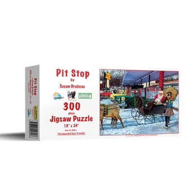 Sunsout Pit Stop 300 Piece Jigsaw Puzzle For Adults Christmas In Multi