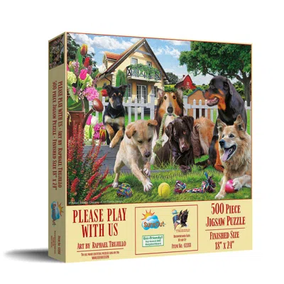 Sunsout Please Play With Us 500 Piece Jigsaw Puzzle For Adults In Multi