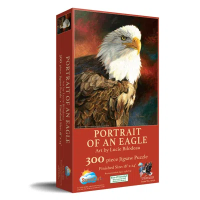 Sunsout Portrait Of An Eagle 300 Piece Jigsaw Puzzle For Adults