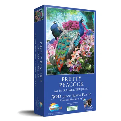 Sunsout Pretty Peacock 300 Piece Jigsaw Puzzle For Adults In Multi