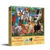 Sunsout Puppies On A Picnic 500 Piece Jigsaw Puzzle For Adults In Multi