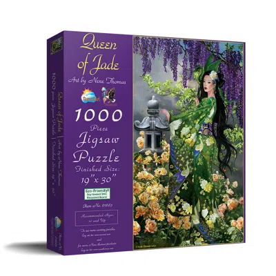 Sunsout Queen Of Jade 1000 Piece Jigsaw Puzzle For Adults In Purple
