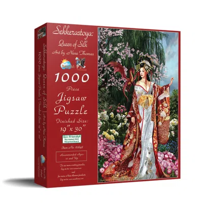 Sunsout Queen Of Silk 1000 Piece Jigsaw Puzzle For Adults In Red