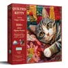 Sunsout Quilted Kitty 500 Piece Jigsaw Puzzle For Adults Large Pieces In Multi