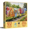 Sunsout Quilts On The Line 1000 Piece Jigsaw Puzzle For Adults In Multi