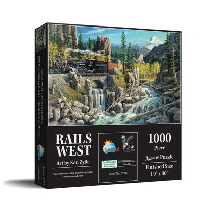 Sunsout Rails West 1000 Piece Jigsaw Puzzle For Adults In Multi