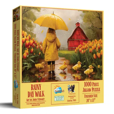 Sunsout Rainy Day Walk 1000 Piece Jigsaw Puzzle For Adults In Multi
