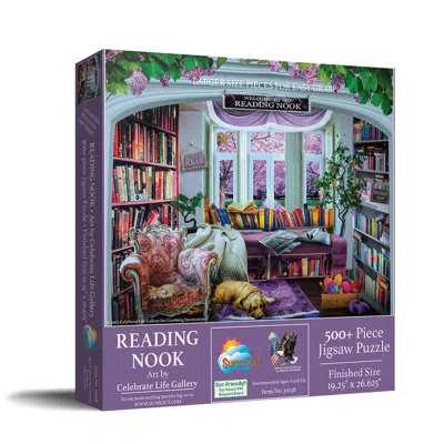 Sunsout Reading Nook 500 Piece Jigsaw Puzzle For Adults Large Pieces In Multi