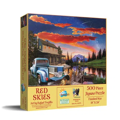 Sunsout Red Skies 500 Piece Jigsaw Puzzle For Adults In Multi