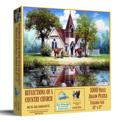 Sunsout Reflections Of A Country Church 1000 Piece Jigsaw Puzzle For Adults In Multi