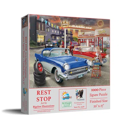 Sunsout Rest Stop 1000 Piece Jigsaw Puzzle For Adults In Multi