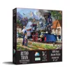 Sunsout Retro Train 500 Piece Jigsaw Puzzle For Adults In Multi