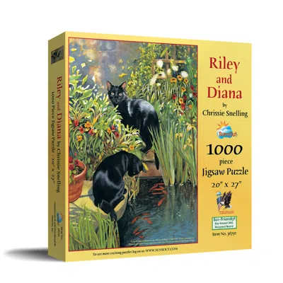 Sunsout Riley And Diana 1000 Piece Jigsaw Puzzle For Adults In Multi
