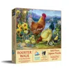 Sunsout Rooster Walk 500 Piece Jigsaw Puzzle For Adults In Multi
