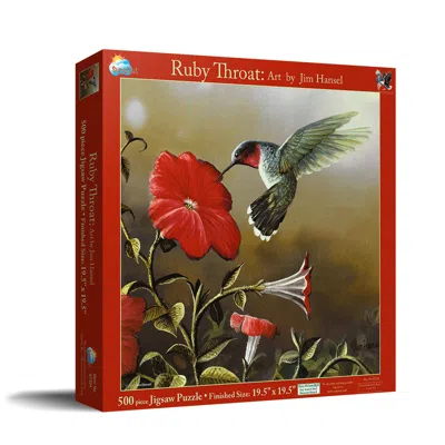Sunsout Ruby Throat 500 Piece Jigsaw Puzzle For Adults In Multi