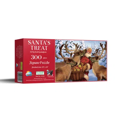 Sunsout Santa's Treat 300 Piece Jigsaw Puzzle For Adults Christmas In Multi