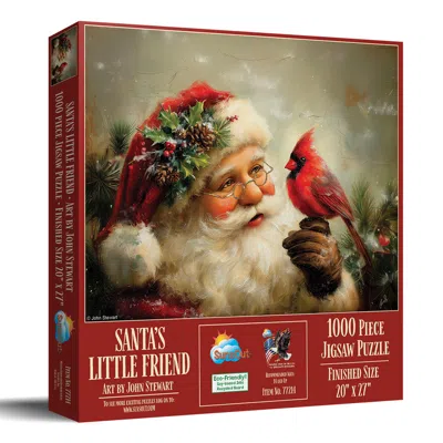 Sunsout Santas Little Friend 1000 Piece Jigsaw Puzzle For Adults In Red